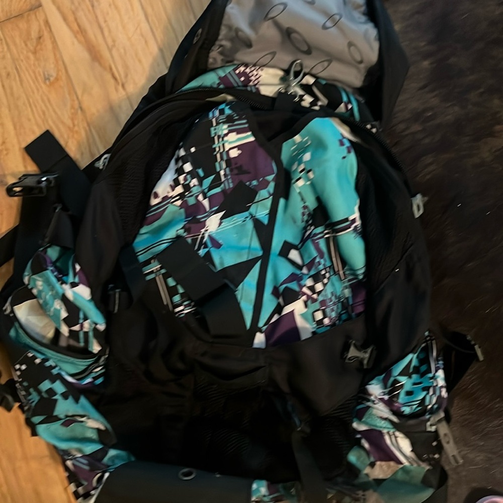 Oakley back pack /has little rip as you can see in photo -easily sewn